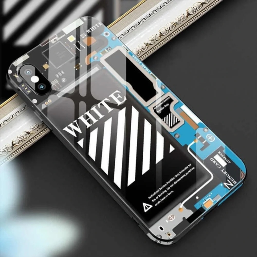 Glowing Off White Case For iPhone 11 Pro &…